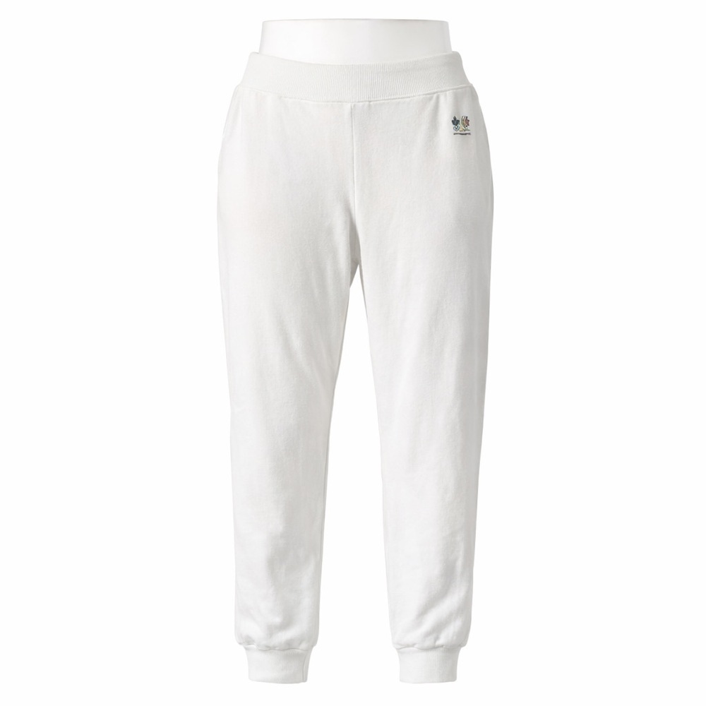 Size XXL‎ Vintage Hudson Bay Olympic 100% Cotton White Sweatpant Joggers